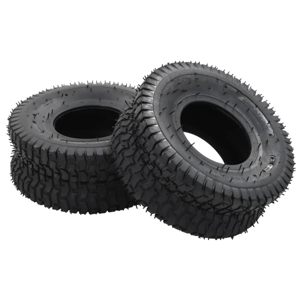 Pneumatiky pro kolečko 2 ks 15 x 6.00-6 4pr guma