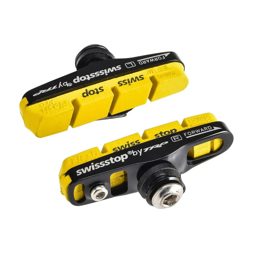 Sada 2 hliníkových držáků bruslí SWISS STOP FLASH PRO