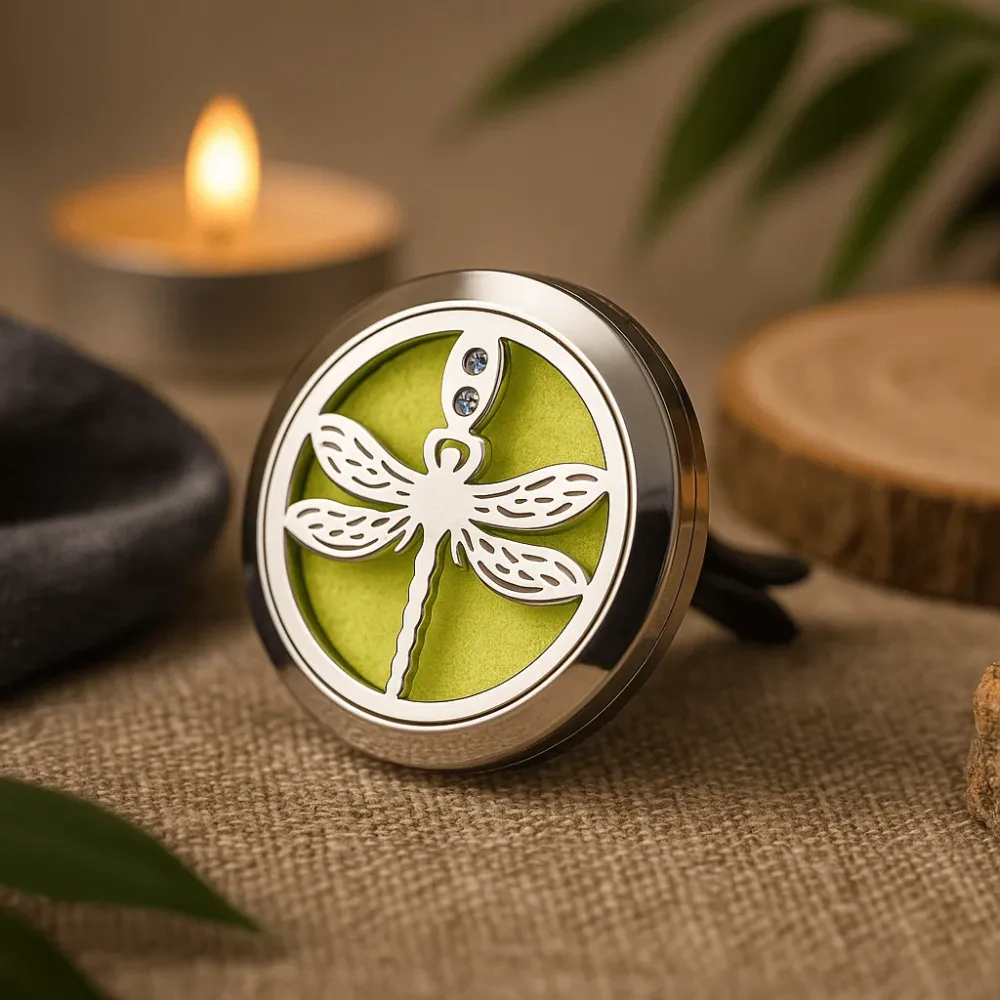 Vůně do auta na mřížku ventilace – Vážka 30 mm