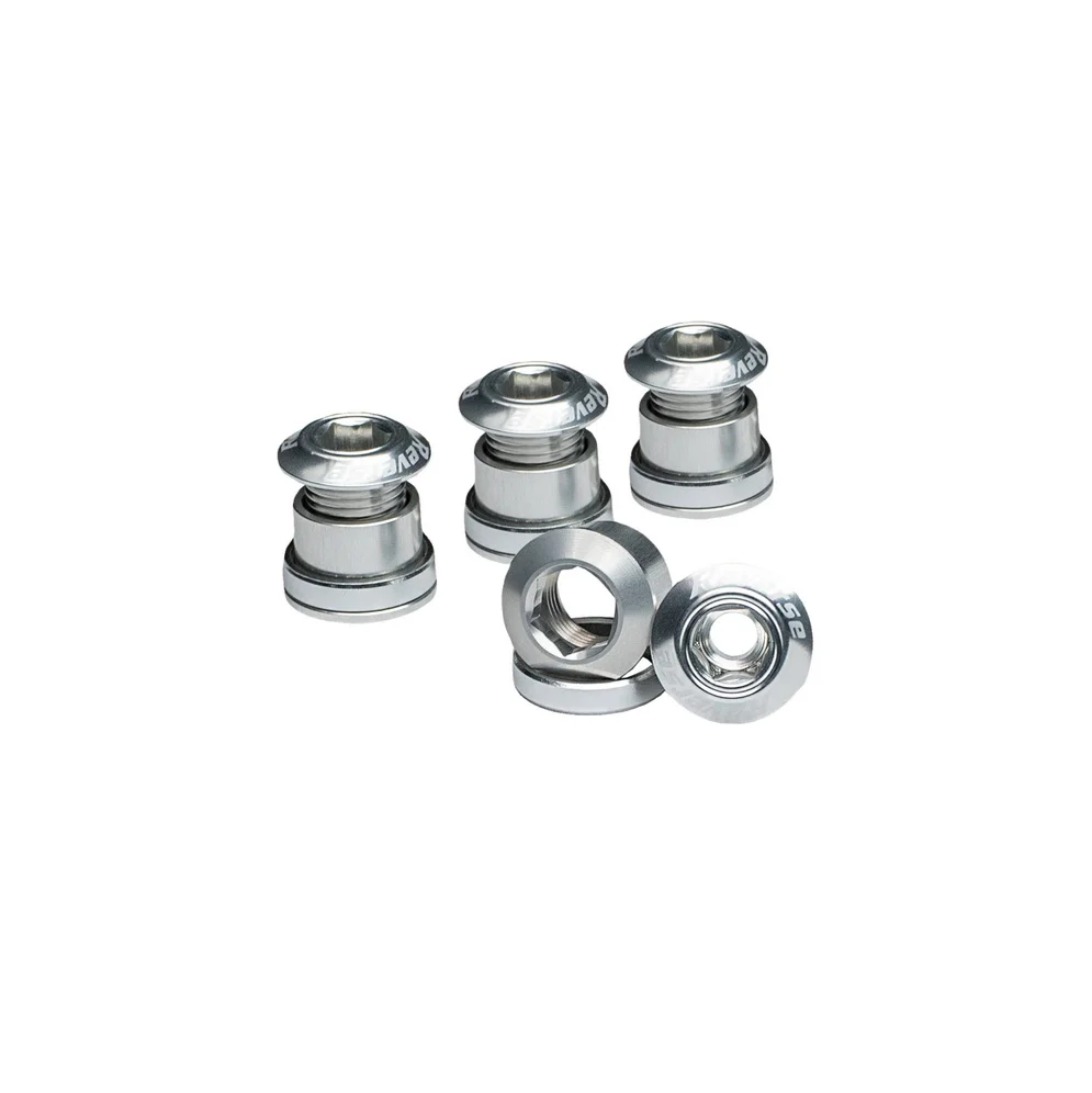 Sada 4 komínových šroubů REVERSE COMPONENTS stříbrná