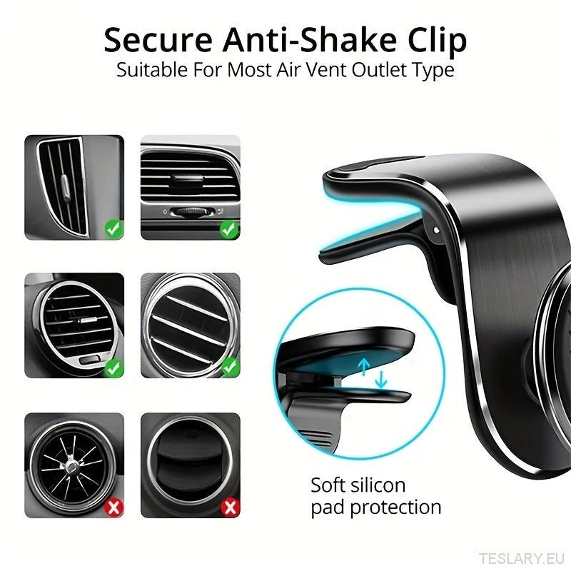 Magnetic Car Phone Holder Stand Air Vent Magnet Aut Mount GPS Smartphone Mobilní podpora v autě pro iPhone Samsung Xiaomi