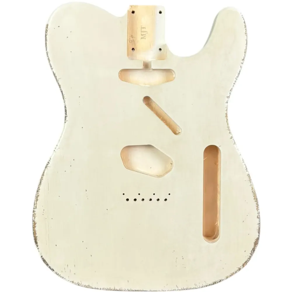 MJT Aged Nitro Telecaster s borovicovým tělem - Blond