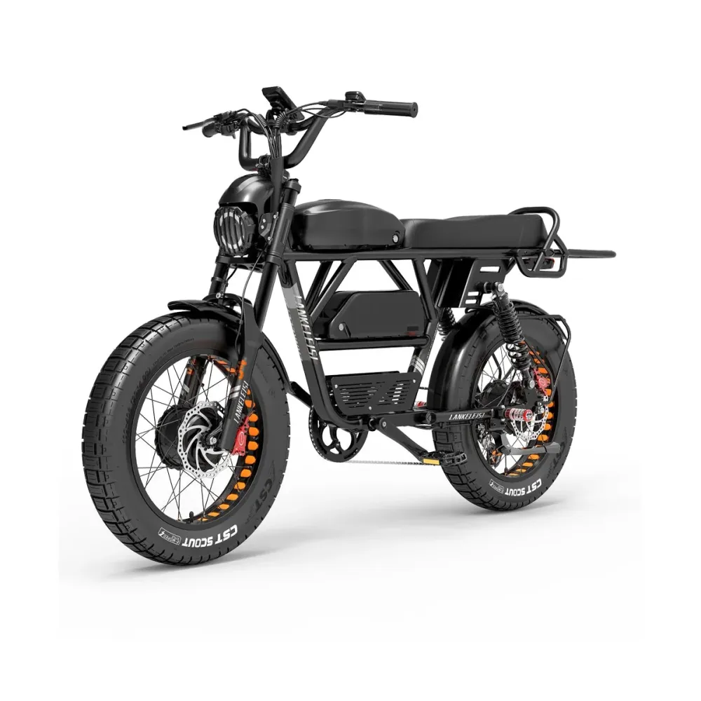 【Pre-sale】LANKELEISI X-Black Knight 2000W Dual Motor Maximum range 280KM