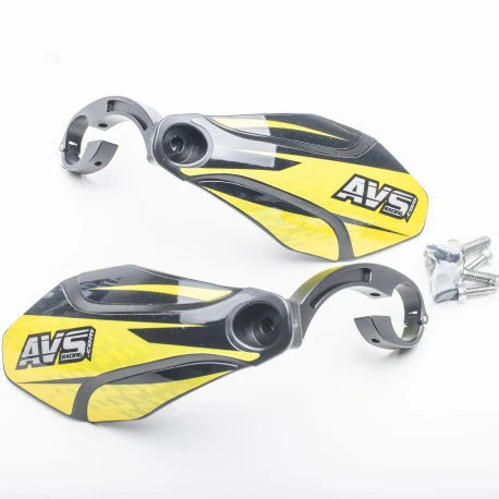 AVS KIT DECO Chránič ruky Alu Tab Black/Yellow