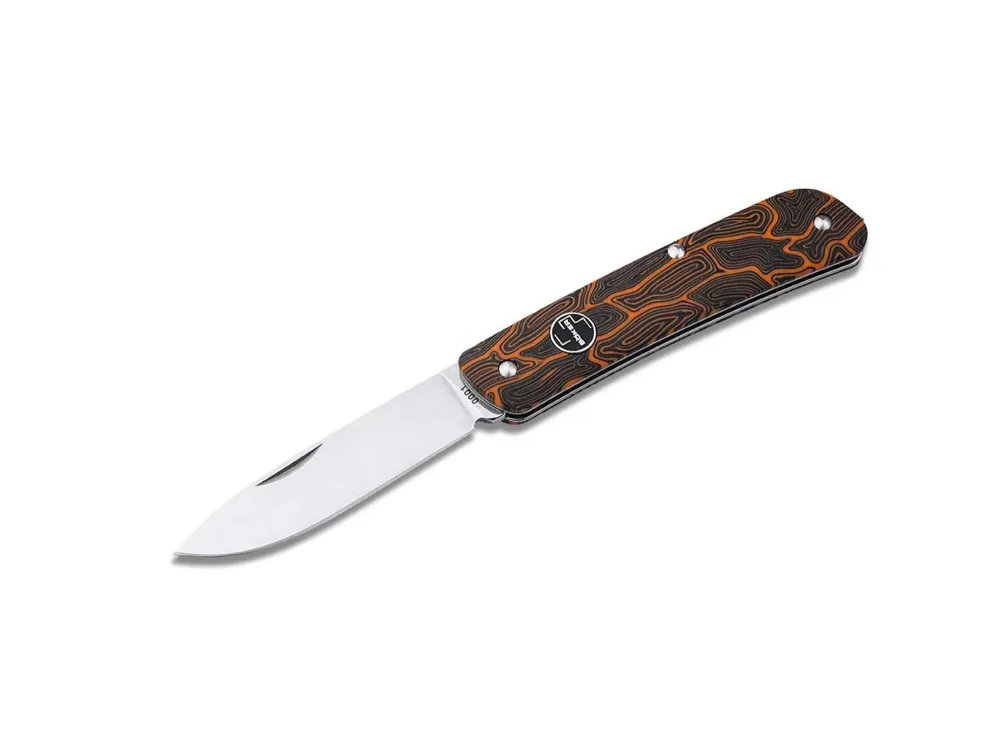 Nůž Böker Plus Tech Tool Orange Damast G10