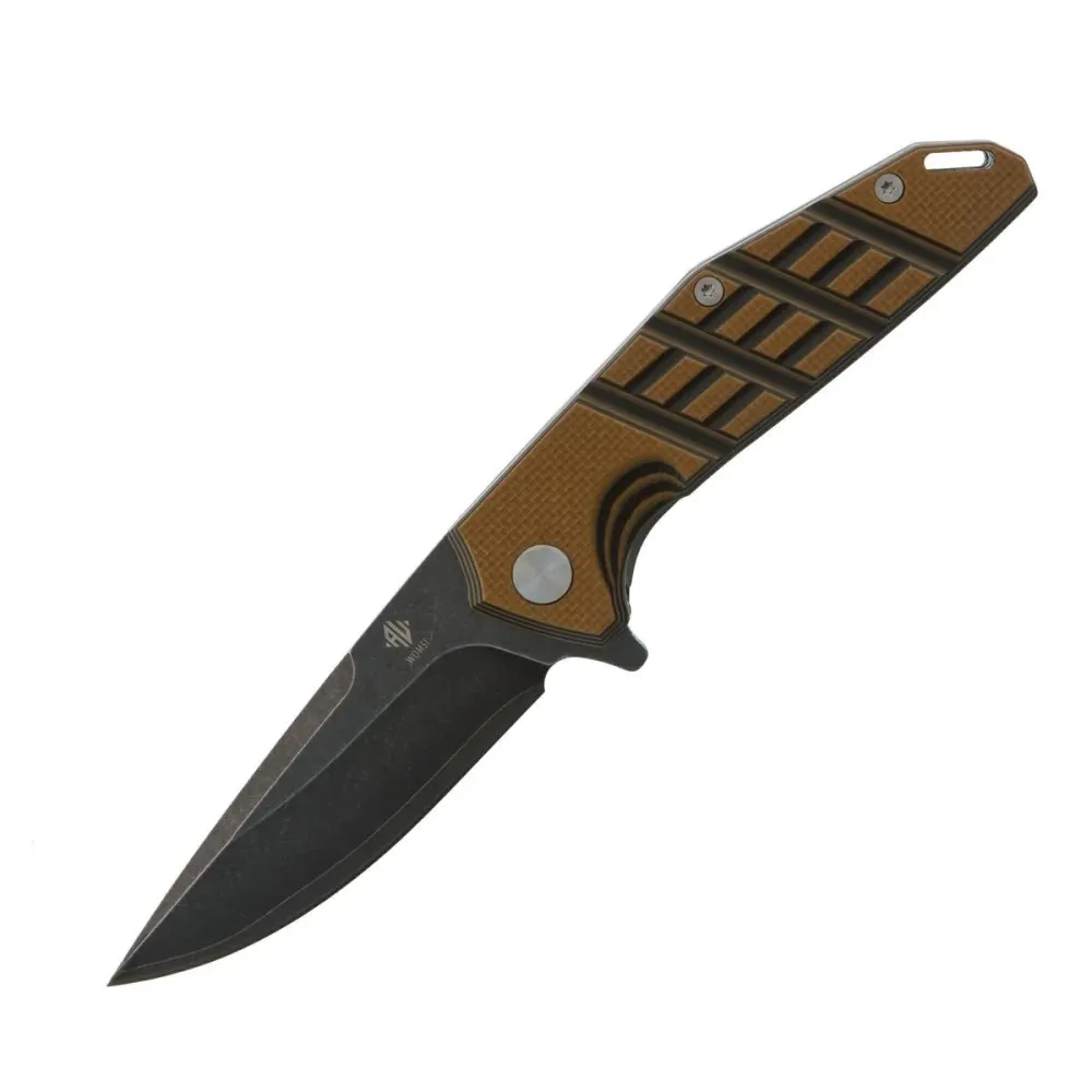 Nůž Womsi Falke Brown-Black G10 S90V