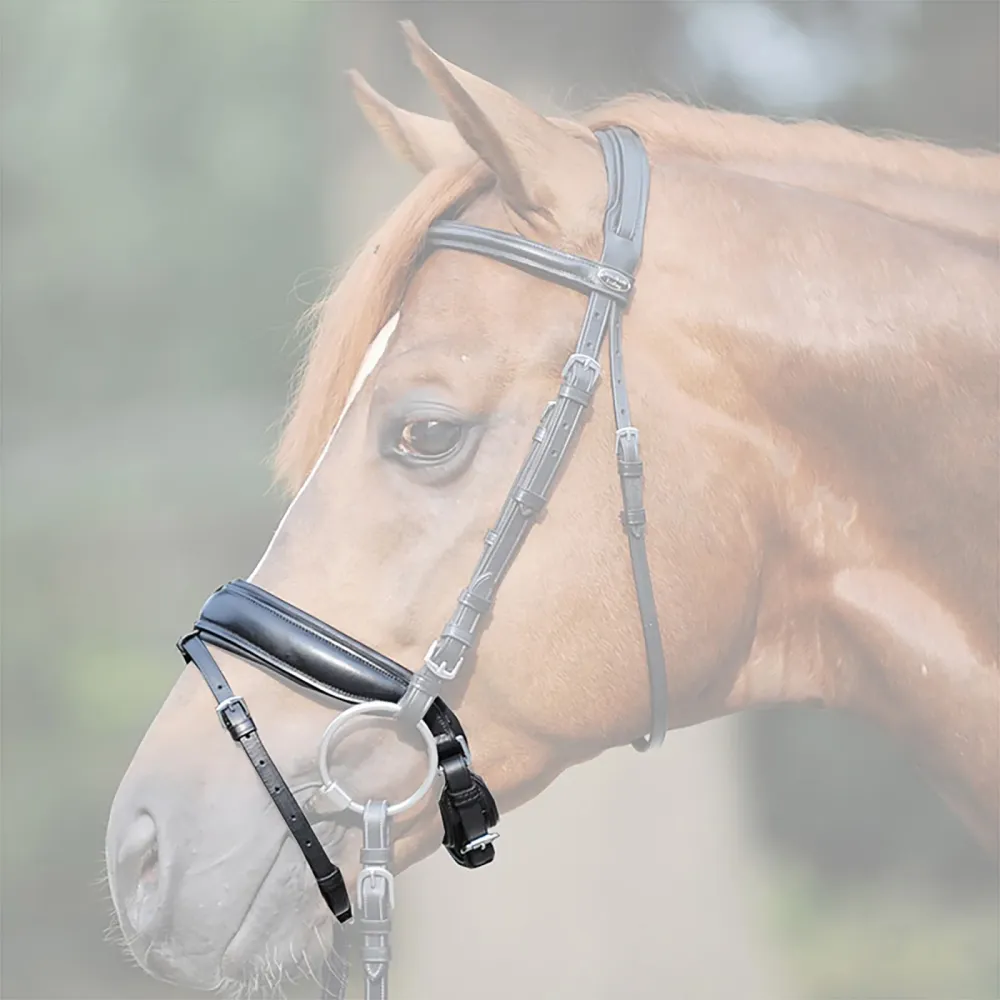 Crank noseband, extra wide F