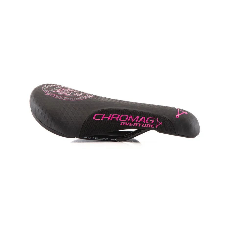 CHROMAG OVERTURE Rails Saddle CrMo Pink
