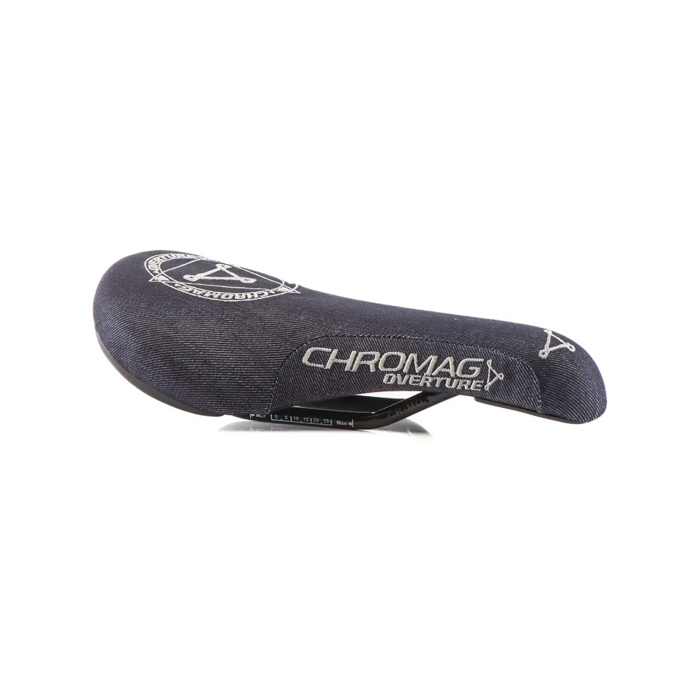Sedlo CHROMAG OVERTURE LTD Kolejnice CrMo Denim