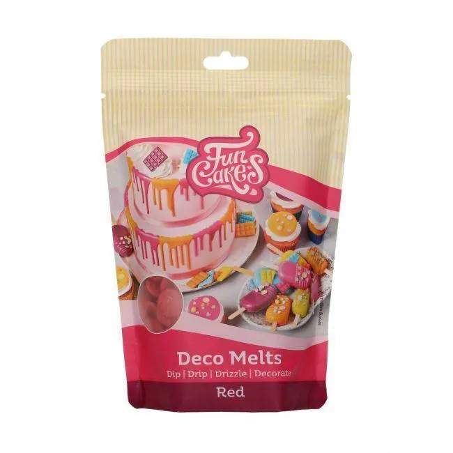 Déco Melts 250g červené