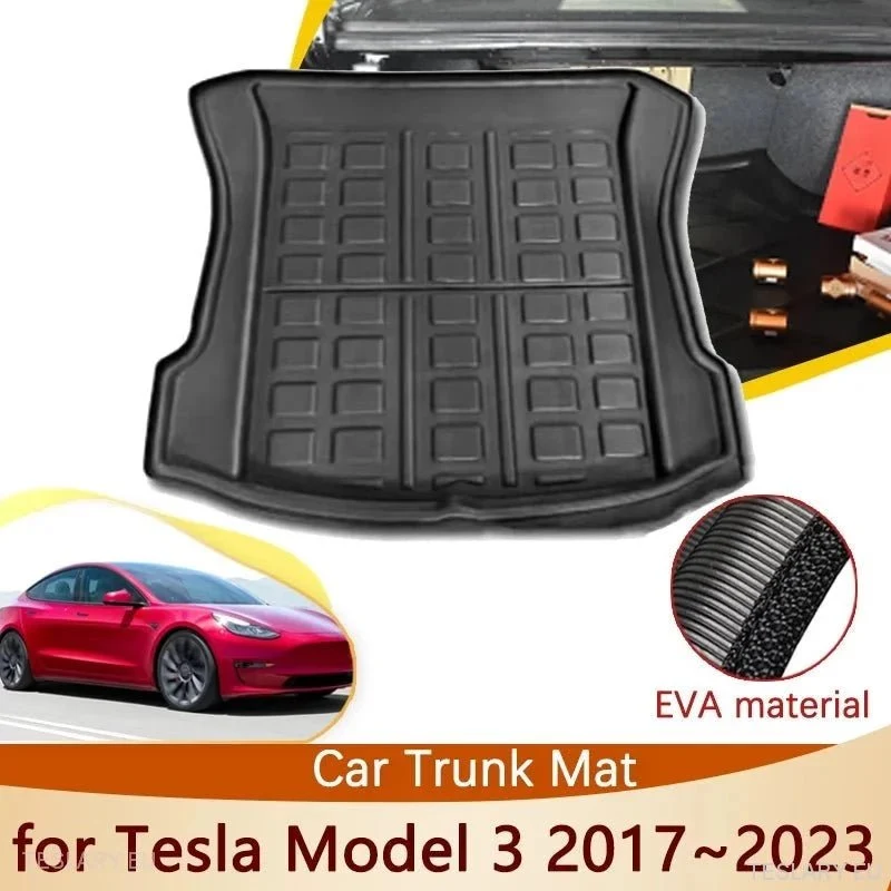 Tesla Model 3 2019-2023 EVA zadní kmenový rohož