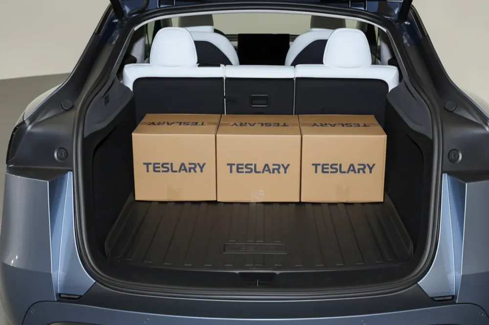 TESLA Model Y Zadní kmenový rohož TPE Protection Cargo Liner